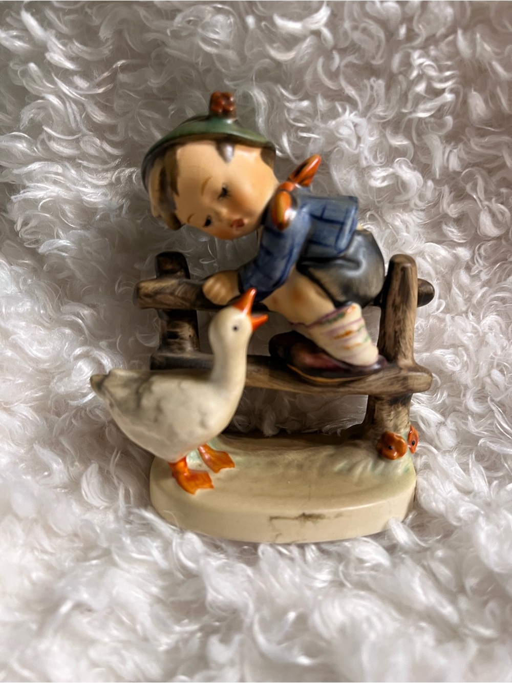 Vintage Hummel Goebel West Germany. "Barnyard Hero". Statue collectible